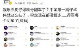 狗仔卓伟等一大批不良八卦号被全网封杀何去何从